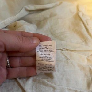 Fringe Leather Jacket (small)